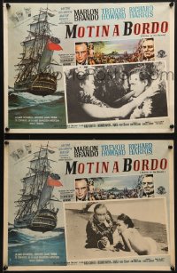 6t080 MUTINY ON THE BOUNTY 9 Mexican LCs 1964 Marlon Brando, Trevor Howard, sexy tropical Tarita!