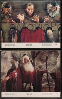 6w004 HISTORY OF THE WORLD PART I 16 color 11x14 stills 1981 Mel Brooks, Dom DeLuise, Kahn!