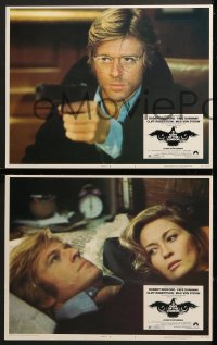 6w025 3 DAYS OF THE CONDOR 8 LCs 1975 analyst Robert Redford & Faye Dunaway, Sidney Pollack!