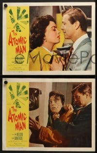 6w044 ATOMIC MAN 8 LCs 1956 Gene Nelson, the man they called the Human Bomb, plus Faith Domergue!