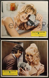 6w022 $ 8 LCs 1971 great images of bank robbers Warren Beatty & Goldie Hawn!