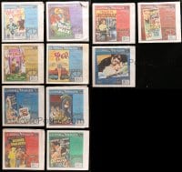 6x071 LOT OF 11 2014 CLASSIC IMAGES MAGAZINES 2014 great full-color movie poster cover images!