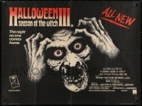 6y468 HALLOWEEN III British quad 1982 Season of the Witch, the night no one comes home, different!