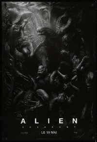 6y009 ALIEN COVENANT style C teaser DS Canadian 1sh 2017 Ridley Scott, incredible sci-fi image!