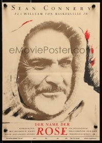 6y331 NAME OF THE ROSE East German 11x16 1987 Der Name der Rose, Sean Connery as monk!