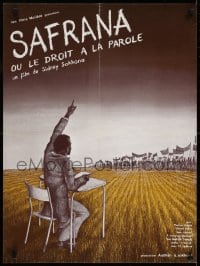 6y390 SAFRANA OR FREEDOM OF SPEECH French 23x30 1978 Sokhona's Safrana ou le Droit a la Parole!