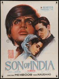 6y066 SON OF INDIA Indian 1962 Sajid Khan, Kamaljit Singh, Simi Garewal, Jayant!