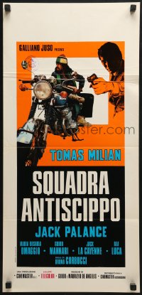 6y862 COP IN BLUE JEANS Italian locandina 1976 Squadra Antiscippo, Jack Palance, Tomas Milian!