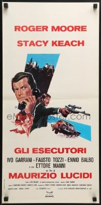 6y969 STREET PEOPLE Italian locandina 1976 Lucidi's Gli Esecutori, Roger Moore & Keach by Aller!