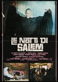 6y827 SALEM'S LOT Italian 26x37 pbusta 1980 Tobe Hooper & Stephen King, different vampire images!