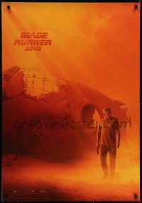 6y072 BLADE RUNNER 2049 teaser DS Spanish 2017 completely different image of Harrison Ford!