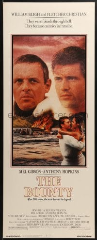 6z055 BOUNTY insert 1984 Mel Gibson, Anthony Hopkins, Laurence Olivier, Mutiny on the Bounty!