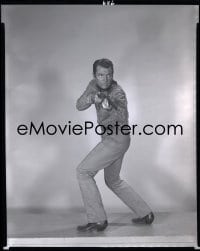 7a056 AUDIE MURPHY group of 2 8x10 negatives 1963 great portraits used on posters for Showdown!