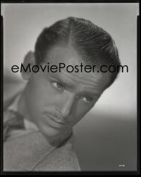 7a013 DOUGLAS FAIRBANKS JR 8x10 negative 1940s head & shoulders portrait of the suave leading man!