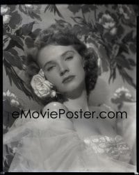 7a041 POLLY BERGEN 8x10 negative + unretouched proof 1951 great portrait of the pretty actress!