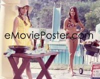 7a164 BOB & CAROL & TED & ALICE 4x5 transparency 1969 sexy Natalie Wood in bikini with Dyan Cannon!