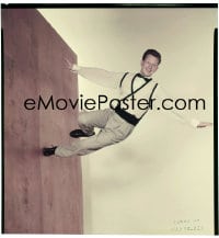 7a096 DONALD O'CONNOR 8x10 transparency 1950s he's dancing on the wall by Bud Fraker!
