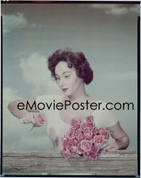 7a110 GROUP OF 12 CHEESECAKE & GLAMOUR PORTRAITS 8x10 transparency 1950s Paget, Martinelli & more!