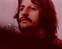7a224 LET IT BE 4x5 transparency 1970 The Beatles, super close portrait of Ringo Starr!