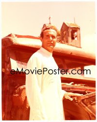 7a126 LONGEST HUNDRED MILES 8x10 transparency 1967 Ricardo Montalban as a Philippine priest!