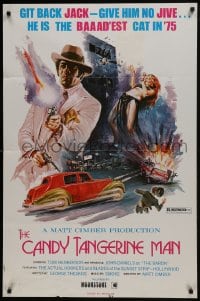 7b177 CANDY TANGERINE MAN 1sh 1975 featuring the actual hookers & blades of the Sunset Strip!