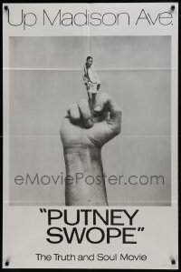 7b691 PUTNEY SWOPE 1sh 1969 Robert Downey Sr., classic image of black girl as middle finger!