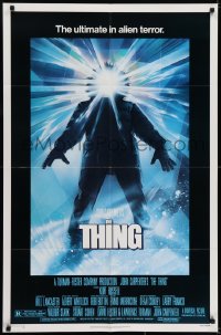 7b859 THING 1sh 1982 John Carpenter classic sci-fi horror, Struzan, new credit studio style!
