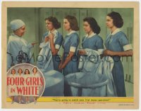 7c265 4 GIRLS IN WHITE LC 1939 nurses Florence Rice, Una Merkel, Ann Rutherford & Mary Howard!