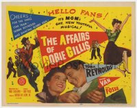 7c005 AFFAIRS OF DOBIE GILLIS TC 1953 Debbie Reynolds, Bobby Van in title role, Bob Fosse!