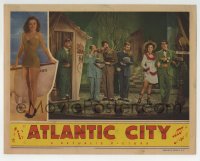 7c300 ATLANTIC CITY LC 1944 sexy full-length Constance Moore in border, top stars on stage!
