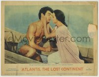 7c301 ATLANTIS THE LOST CONTINENT LC #2 1961 Joyce Taylor persuades Anthony Hall to take her home!