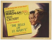 7c027 BELLS OF ST. MARY'S TC R1957 art of Ingrid Bergman & Bing Crosby, directed by Leo McCarey!