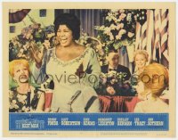 7c314 BEST MAN LC #2 1964 great close up of happy Mahalia Jackson singing & clapping her hands!