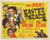 7c071 EASTER PARADE TC 1948 Judy Garland, Fred Astaire, Irving Berlin, Hirschfeld art, ultra rare!
