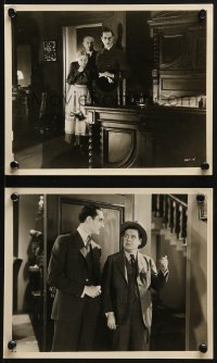 7d924 BISHOP MURDER CASE 2 8x10 stills 1930 images of Basil Rathbone as Philo Vance, Young!