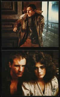 7d270 BLADE RUNNER 2 color 8x10 stills 1982 Harrison Ford, classic close-up with Sean Young, Scott!