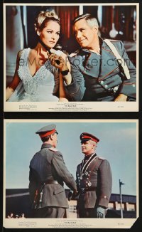 7d271 BLUE MAX 2 color 8x10 stills 1966 WWI fighter pilot George Peppard, Ursula Andress!