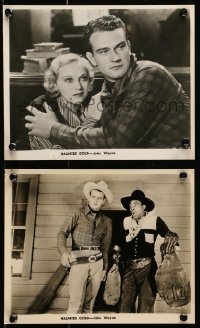 7d949 HAUNTED GOLD 2 8x10 stills R1940s John Wayne with sexy Sheila Terry and Blue Washington!