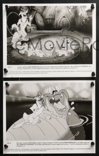 7d416 ALL DOGS GO TO HEAVEN 11 8x10 stills 1989 Don Bluth, cute images of dogs & girl!