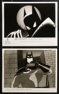 7d576 BATMAN: THE ANIMATED SERIES 7 TV 8x10 stills 1990s DC Comics, cool cartoon images!