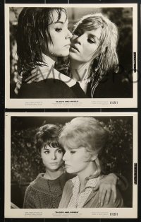 7d361 BLOOD & ROSES 15 8x10 stills 1961 Et mourir de plaisir, Roger Vadim, vampire Annette Vadim!