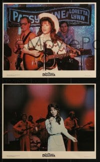 7d253 COAL MINER'S DAUGHTER 3 8x10 mini LCs 1980 Sissy Spacek as Loretta Lynn, Tommy Lee Jones!