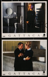 7d086 GATTACA 8 8x10 mini LCs 1997 Ethan Hawke, Uma Thurman, Alan Arkin, Ernest Borgnine!