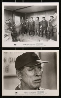 7d403 GO TELL THE SPARTANS 12 8x10 stills 1978 great images of Burt Lancaster in Vietnam War, Wasson!