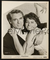 7d956 HOUSEBOAT 2 8x10 stills 1958 romantic images of Cary Grant & beautiful Sophia Loren!