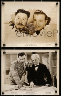 7d841 IT HAPPENED TOMORROW 3 8x10 stills 1944 Dick Powell, Jack Oakie, directed by Rene Clair!