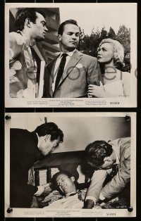 7d755 KISS ME DEADLY 4 8x10 stills 1955 Mickey Spillane, Robert Aldrich, Ralph Meeker as Mike Hammer