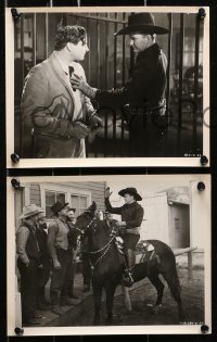 7d526 LIGHTNIN' BILL CARSON 8 8x10 stills 1936 great images of cowboy Tim McCoy in the title role!