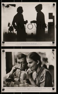 7d760 MANHATTAN 4 8x10 stills 1979 Woody Allen, Diane Keaton, Mariel Hemingway!