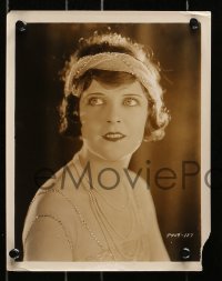 7d866 MAY McAVOY 3 8x10 stills 1920s close up head & shoulders portraits of the pretty star!